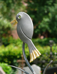 Vogel aus Metall